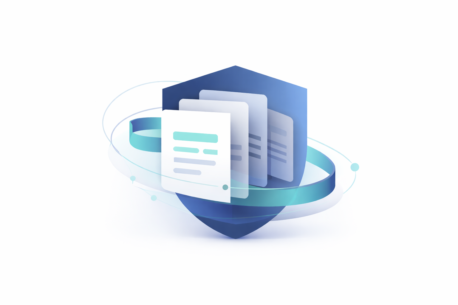 Legal document management and monitoring platform illustration